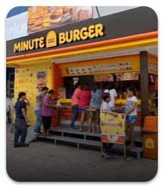 Minute Burger Franchise Philippines.